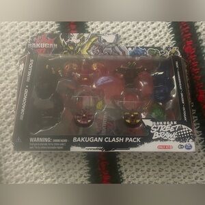 Bakugan Street Brawl Clash Pack Action Figure Set NIB
